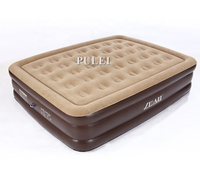 Matelas gonflable King Size Lit double pour maison et camping avec pompe Gonflage et dégonflage automatique prêt pour la livraison