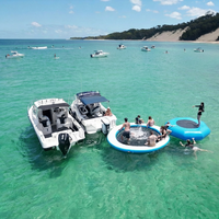 Hamac aquatique gonflable de qualité marine, léger, durable, en maille, portable, pour la détente estivale en piscine ou en mer, respectueux de l'environnement