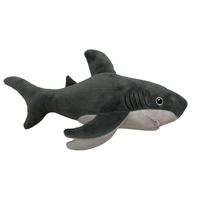 Jouet en peluche interactif personnalisé pour animaux de compagnie, nouveau design, requin, tortue marine, vente en gros