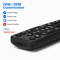 Télécommande universelle multifonctionnelle 37 touches en silicone à radiofréquence avec prise en charge de l'apprentissage et du code roulant, personnalisable