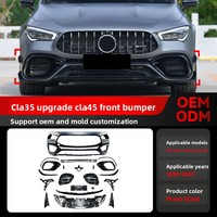 Kit de carrosserie large pour pare-chocs avant OLIVER pour Mercedes-Benz CLA-Class C118 CLA200 AMG CLA35 et CLA45 2023