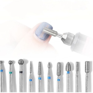 Ensemble de fraises à ongles en carbure de tungstène, embouts pour éliminer les cuticules, pour manucure, pédicure, ongles en acrylique et gel - Product Image 2