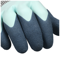 Guantes de Trabajo XINGYU de Nailon y Látex Calibre 15, Antideslizantes, Resistentes a las Manchas, para Recolección de Frutas, Clasificación de Carga y Trabajos de Taller