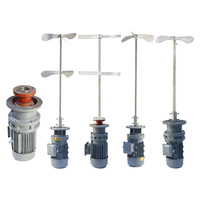 Mélangeur de traitement des eaux usées industrielles en acier inoxydable avec réservoir de distribution de médicaments, électrique, 2 CV, basse pression