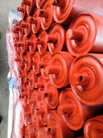 Rouleaux de guidage de convoyeur OEM pour l'exploitation minière, rouleaux tampons en caoutchouc anti-choc, anti-corrosion, résistants à l'usure, robustes et antistatiques