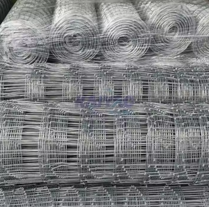 Prix de gros Rouleau de clôture en treillis métallique galvanisé de classe 3 pour l'agriculture et les jardins zoologiques Clôture pour le bétail - Product Image 1
