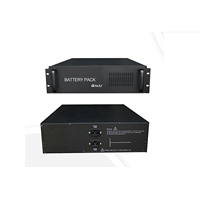 Batterie au lithium haute tension 192V pour montage en rack, pour système de stockage d'énergie domestique, avec 16 batteries, conforme aux normes CE ROHOS.