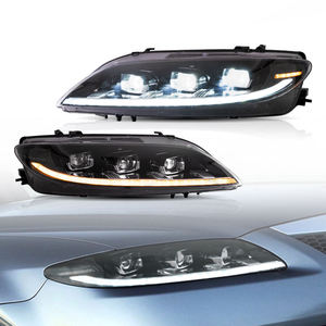 Phares avant LED complets avec animation DRL et clignotants séquentiels pour voitures, vente en gros du fabricant, 2003-2015, pour 6 LED - Product Image 1