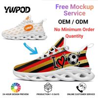 Chaussures de football en gros, impression à la demande, respirantes, OEM ODM, logo personnalisé FN003-26025035-8