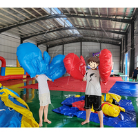 Château gonflable en PVC, capacité 100 kg, taille personnalisée, installation facile, combinaisons de sumo gonflables pour adultes, pour événements commerciaux/extérieurs