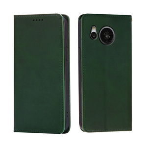 Étui portefeuille en cuir de luxe avec fente pour cartes et fermeture magnétique pour téléphones mobiles Sharp A201SH V6 704SH 707SH Sens7 8 <span class=keywords><strong>Plus</strong></span> <span class=keywords><strong>R8</strong></span> Wish 3 - Product Image 4
