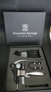 <span class=keywords><strong>Tire</strong></span>-<span class=keywords><strong>bouchon</strong></span> vertical pour bouteille de vin rouge, <span class=keywords><strong>coffret</strong></span> cadeau avec coupe-capsule - Product Image 3