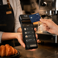 جهاز نقاط البيع المحمول Sunmi V3 بنظام أندرويد، ذاكرة 3 جيجابايت و32 جيجابايت، نظام دفع NFC مدمج، طابعة إيصالات مدمجة، آلة كاشير للأكشاك الخارجية