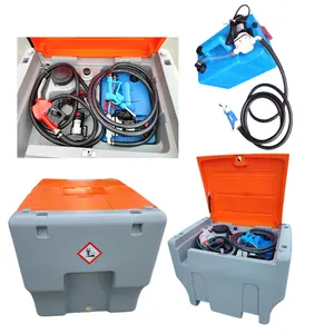 400L/106 gallons Diesel & <span class=keywords><strong>Adblue</strong></span> 50L/13 gallons réservoir combiné DEF Diesel échappement fluide équipement stockage et transfert d'<span class=keywords><strong>essence</strong></span> - Product Image 1