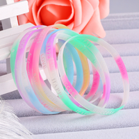 Bracelets de mariage unisexes, produits promotionnels pour la Saint-Valentin, idées cadeaux, ensemble de bracelets en silicone personnalisés