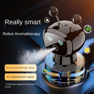 <span class=keywords><strong>Robot</strong></span> Dispensador de Fragancia para Automóvil con IA, Ambientador Inteligente para Vehículo, Accesorio Decorativo de Plástico - Product Image 5
