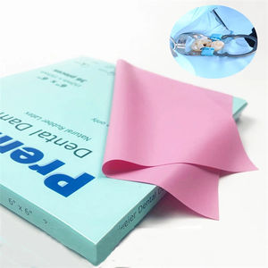 Fogli di diga in gomma dentale completa per adulti in lattice di gomma naturale Non Sterile per odontoiatria odontoiatria materiali per l'igiene orale - Product Image 1