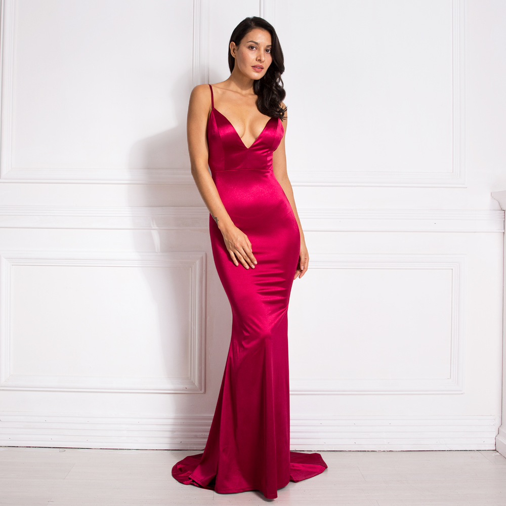 Encuentre el mejor fabricante de vestidos corte sirena rojo y vestidos  corte sirena rojo para el mercado de hablantes de spanish en alibaba.com