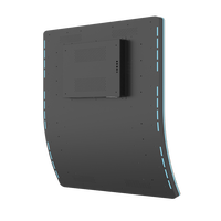 Moniteur LCD à écran tactile incurvé tout-en-un 4K ultra haute définition 49 pouces Poster numérique intérieur avec fonction SDK de tension 12V