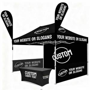 Prix d'usine, gazebo portable en aluminium 3x3m avec logo personnalisé pour les événements - Product Image 3