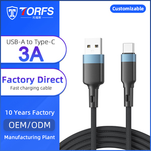 1M 3A 60W Naylon Örgülü 48 Telli Proses Kablosu Alüminyum Alaşımlı Port Tip C Hızlı Şarj Veri İletimli Usb-c Kablosu - Product Image 1