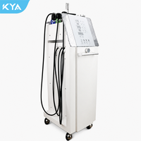 Peigne de massage électrique vibrant à ultrasons avec technologie EMS, en métal et plastique, avec couvercle de vapeur sérigraphié pour le cuir chevelu à bulles