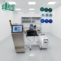 Machine de gravure laser à positionnement visuel par code QR sur bouchons de bouteilles, codage dynamique de capsules/comprimés/pilules, petites pièces/objets de travail