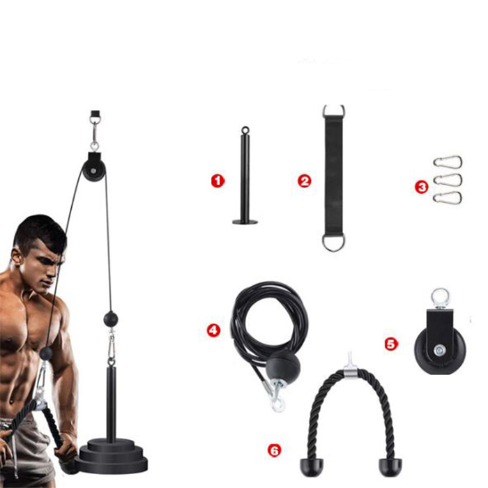 black 6- 6 items in 1 set