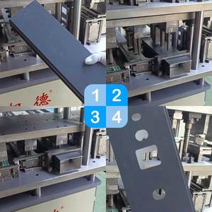 Machine de fabrication de fenêtres et de portes,machine <span class=keywords><strong>à</strong></span> poinçonner, machine <span class=keywords><strong>à</strong></span> poinçonner hydraulique pour l’aluminium - Product Image 2