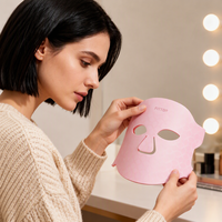 Perles lumineuses LED de qualité clinique 510K homologuées, 335 LED, 5 longueurs d'onde, pour rajeunissement cutané, vente en gros pour distributeurs. Masque de luminothérapie LED