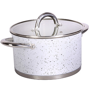 Ensemble d'ustensiles de cuisine <span class=keywords><strong>en</strong></span> acier inoxydable de haute qualité, style moderne et classique, OEM ODM, personnalisable pour la maison et la cuisine, comprenant marmites, faitouts et poêles. - Product Image 1