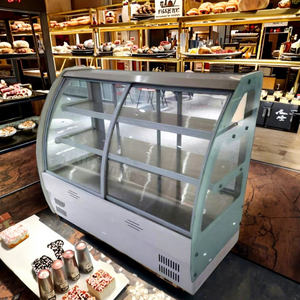 Vitrine Réfrigérée Commerciale pour Gâteaux de 0,9 m, 3 Niveaux, Refroidissement par Air, pour Gâteaux Mousse, avec Contrôle Précis de la Température, pour les Philippines - Product Image 1