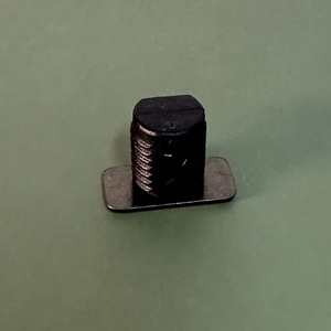 T Type Board Support 12mm Zinc Alloy Plastic Durable Cabinet Furniture Connector Shelf Partition Nail - Product Image 1