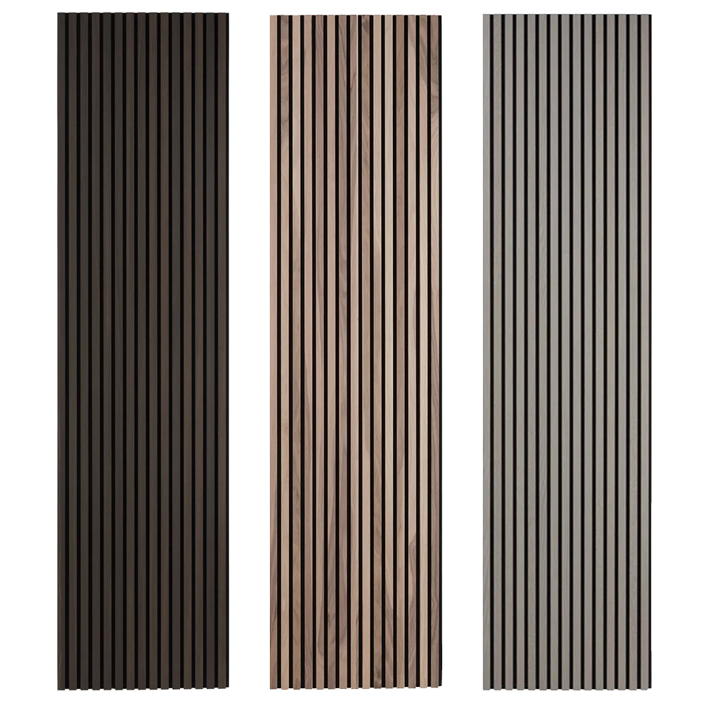 Экологичная деревянная фанера, покрытая МДФ, реечки, деревянная шерстяная акустическая панель с ПЭТ фетровой подложкой из полиэстера для стен и потолка