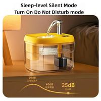 Fontaine automatique pour animaux de compagnie Fontaine à eau pour chat Distributeur d'eau pour chien avec pompe intelligente pour chats et chiens