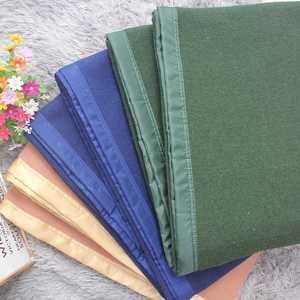 Bệnh Viện Nặng Dày Ấm Đen Và Trắng Chống Cháy Khẩn Cấp Nhà Tù Cứu Trợ 40% Acrylic 60% Len Ném Chăn - Product Image 1