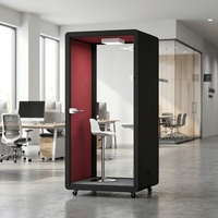 Cabine Acoustique Intelligente Modulaire Anti-Bruit pour Bureau, Entrepôt et Usine - Promotion Spéciale