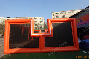 LilyToys Juego Inflable Interactivo Comercial, Arena Inflable, Canchas <span class=keywords><strong>de</strong></span> Baloncesto Inflables para Exteriores en Venta - Product Image 4