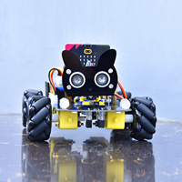Keyestudo micro bit 4wd microbit robô carro, kit para haste brinquedos, maquiagem de programação de código (sem placa)