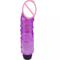 Batterie gode vibrateur jouets sexuels pour femmes grand 22cm réaliste grande gelée gode vibrateur