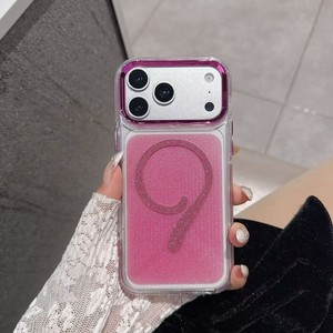 Senyork colours diamond glitter frame bumper magnetic phone case for iPhone 17 pro max 11 luxury girls back cover wholesale - Product Image 5