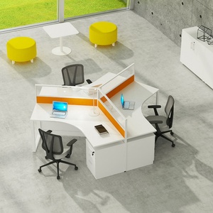Postes de travail modulaires pour personnel de bureau, cloisons métalliques modernes sur mesure, mobilier économique pour bureau à domicile, atelier, hôpital - Product Image 2