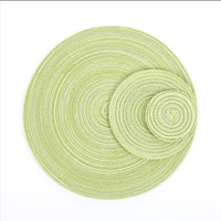 Nouveau personnaliser Boho coloré coton personnalisé à la main décor de Table macramé napperon sous-verre ensemble