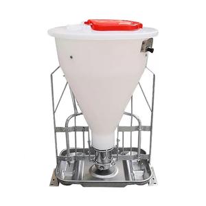 Pengumpan babi kering dan basah, sistem makan otomatis Stainless Steel untuk anak babi dan penanam garansi 1 tahun - Product Image 1