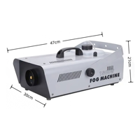 Máquina de Humo Profesional con Control Remoto por Cable de 1500W DMX512 para Conciertos, Bodas, Discotecas, DJ, Equipo Profesional para Escenarios
