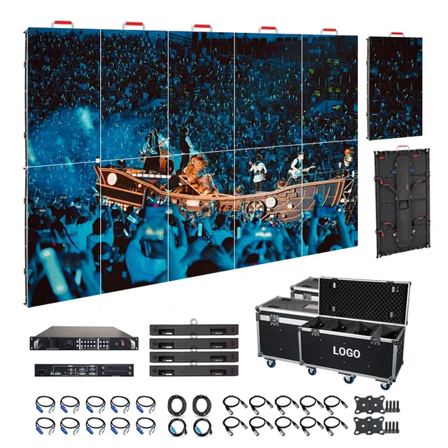 500x1000mm Outdoor Giant Stage Background Led Video Wall P2.6 P2.9 P3.91 P4.81 Seamless Splicing Rental Led Display Screen