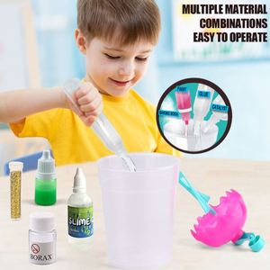 Zhorya Kit d'expériences scientifiques de slime personnalisé, boue cristalline, colle moussante DIY pour enfant - Product Image 5