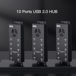 Sipolar A-400 usb 2.0 hub 10 ports voiture <span class=keywords><strong>chargeur</strong></span> usb station de charge électrique 10 ports hub usb - Product Image 2