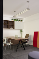 Mobilier de bureau moderne convertible et extensible en acier inoxydable et panneau de bois MDF pour poste de travail de bâtiment