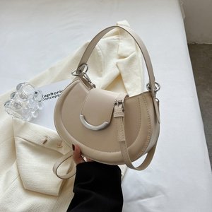 กระเป๋าถือสีพาสเทลแฟชั่นใหม่สำหรับผู้หญิง,กระเป๋าอานขายดีในอินสตาแกรมสำหรับฤดูใบไม้ผลิและฤดูร้อน - Product Image 6